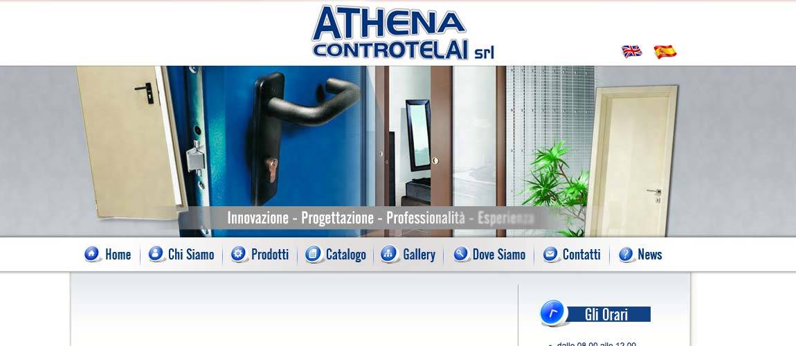 Sviluppo sito web Athena Controtelai