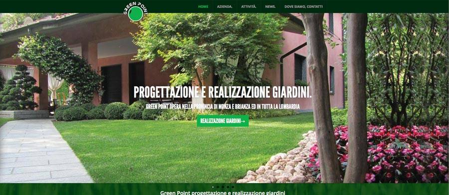 Realizzazione sito web giardiniere in provincia di Monza e Brianza