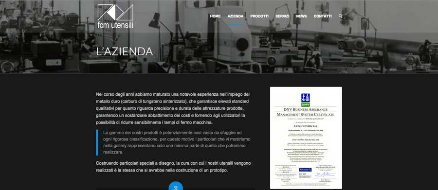 Sito web Professionale Azienda Tavernerio (CO)