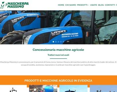 sito web concessionaria macchine agricole como