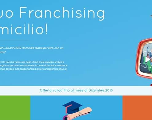 Progettazione sito web franchising-AES-Domicilio