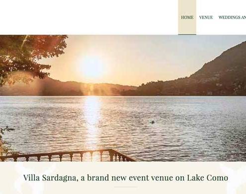 Realizzazione sito internet Lago di Como