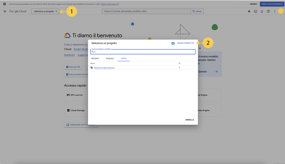 guida recaptcha google cloud