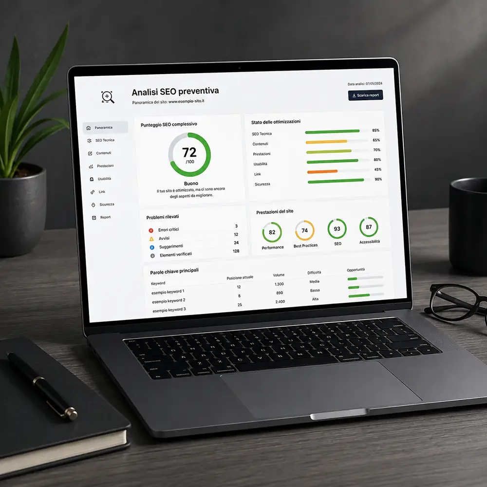 Analisi SEO preventiva con Alkimedia