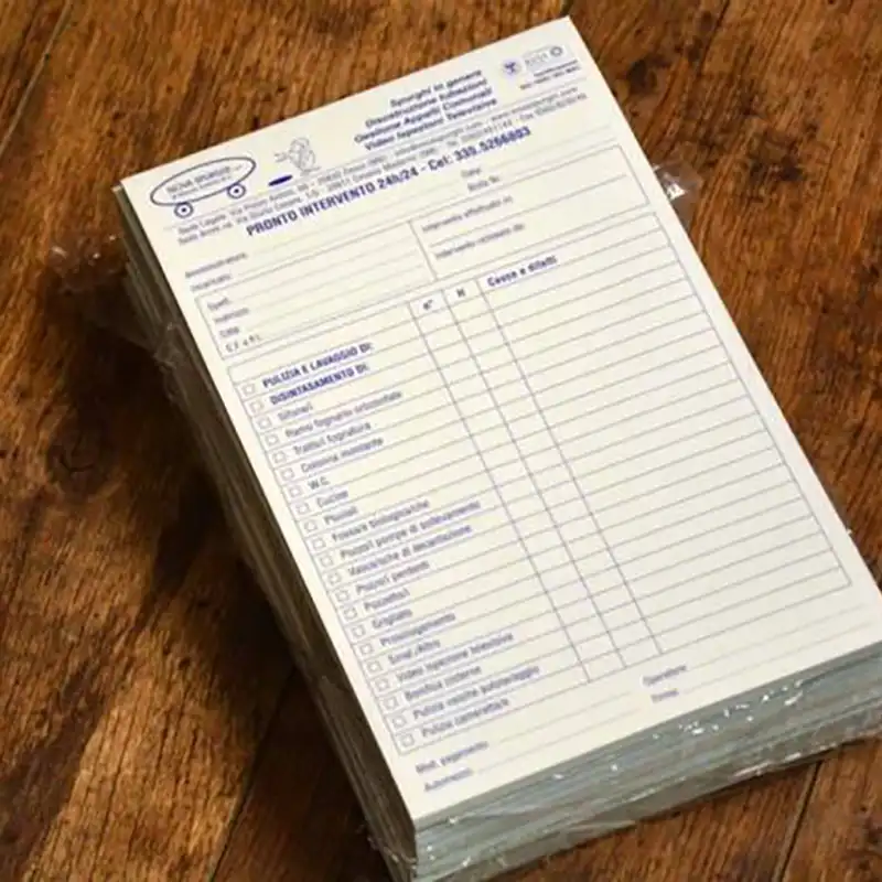 Carta copiativa personalizzata Lecco