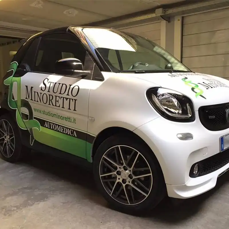 Personalizzazioni auto aziendale Lecco