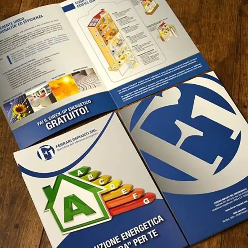 Stampa brochure Como