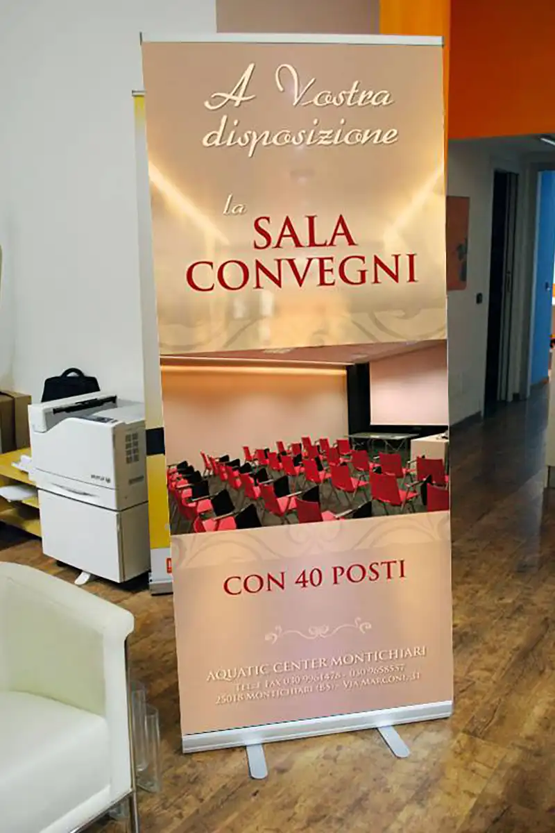 stampa roll-up Bergamo