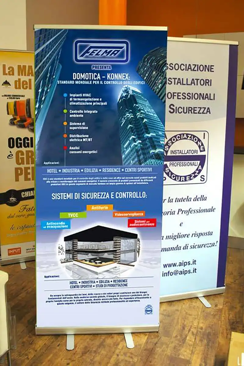 stampa roll up Lecco